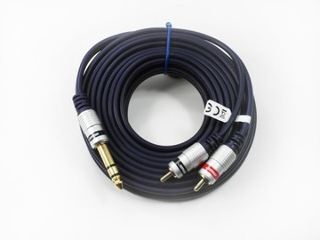 кабель jack кабель 6,3/2 rca cinch 5,0 м VITALCO