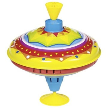 Волчок Rainbow Spinning Top Большой металлический спиннер от интернет-магазина Goki Toy