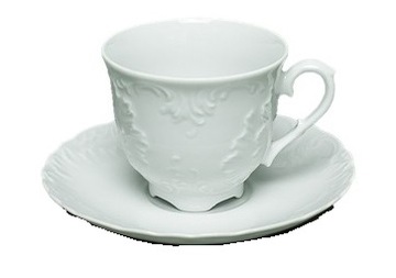 ĆMIELÓW ROCOCO 0001 FILIŻANKA 100 ML + SPODEK