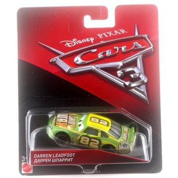 CARS 3 ДАРРЕН ЛИДФУТ 1:55 mattel