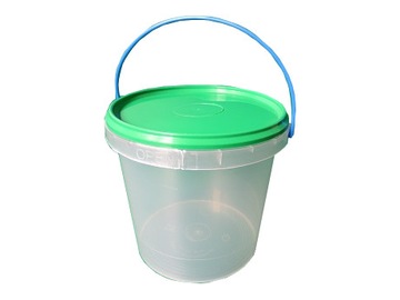 WIADERKO wiaderka 1l Z PRZYKRYWKĄ opakowania