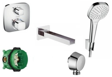 фото ориг. №3, Hansgrohe bathtub set for plaster з cascade