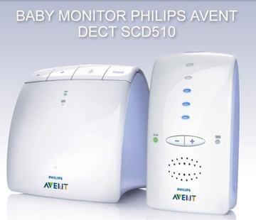 PHILIPS - AVENT Elektroniczna niania DECT SCD510