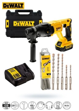 DeWalt DCH133M1 Młotowiertarka 18V 1x 4Ah +WIERTŁA