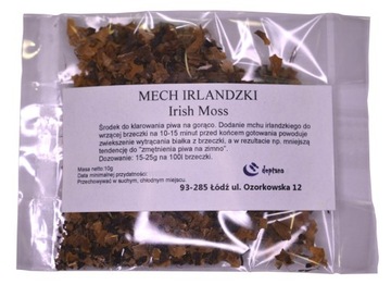 MECH IRLANDZKI Irish Moss 10g klarowanie brzeczki