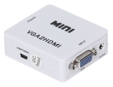 КОНВЕРТЕР VGA+AU/HDMI-ECO ABCV