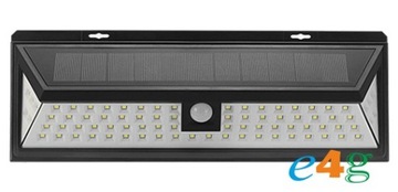 Słoneczna lampa solarna panel czujnik ruchu 80 LED