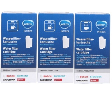 3x FILTR wody Brita Intenza Bosch Siemens TZ70003