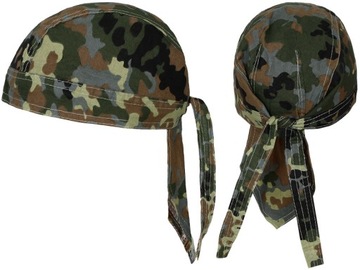 CHUSTA Bandana Bandama Bandamka MIL-TEC Headwrap MORO BW FLECKTARN