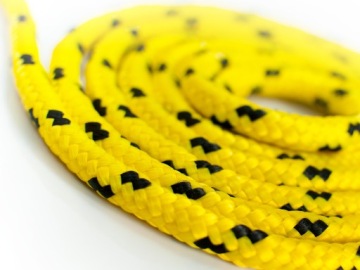 Универсальный плетеный полипропиленовый канат морского желтого цвета 3 мм 10 м