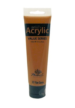Farba akrylowa PHOENIX 100ml - 601 RAW SIENNA