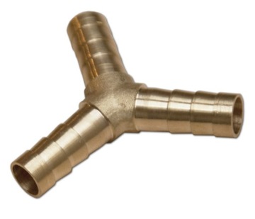 Trójnik rozdzielacz łącznik do węża 10 mm