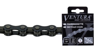 Łańcuch VENTURA KMC Ostre Koło, Single Speed 1/8''