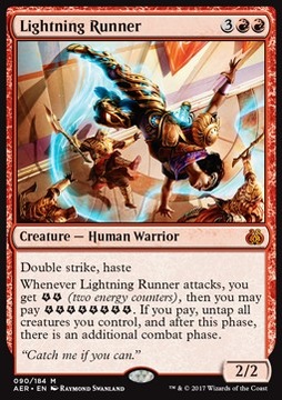 Lightning Runner - duble strike, haste @@@@