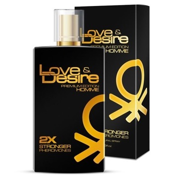 FEROMONY MĘSKIE Love Desire Premium GOLD PERFUMY