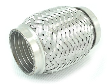 ZŁĄCZE ELASTYCZNE - śr 51mm dł. 100mm - NIERDZEWKA