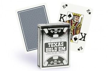 COPAG karty do gry POKER TEXAS 100% PLASTIK peek B