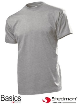 Koszulka T-SHIRT szara rozmiar XL 185g