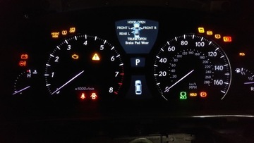 PŘÍSTROJOVÁ DESKA BUDÍKY LEXUS LS 460 LS460 07R