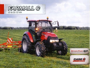 Case Farmall C prospekt 2012 ciągnik nie kombajn