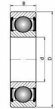 6201 ZZ ШАРИКОВЫЙ ПОДШИПНИК ZKL ZVL KINEX 12x32x10 мм