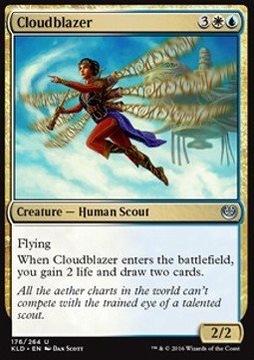 Cloudblazer - 2 karty i 2 życia + stwór @@@