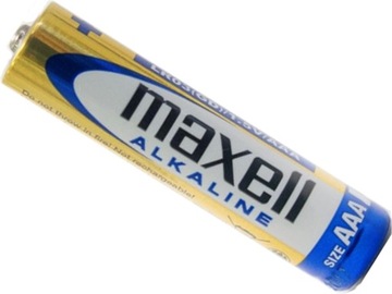 10x BATERIA ALKALICZNA 1,5V MAXELL LR03 AAA MN2400