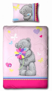 Pościel bawełniana ME TO YOU Misie Pluszowy Miś 140x200 Teddy Bear Misiu