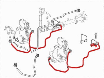 Топливопровод 2.7CRD JEEP GRAND CHEROKEE WG WJ