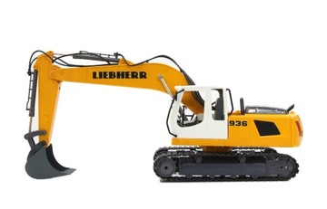 WIELKA KOPARKA LIEBHERR R936 NA GĄSIENICACH 50CM