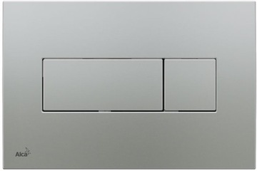 ALCAPLAST Przycisk spłuczki M372 chrom mat DELFIN