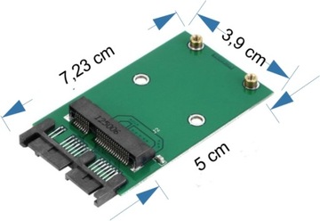 АДАПТЕР SSD mSATA (miniSATA) НА SSD MICRO SATA