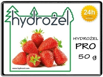 HYDROGEL - Hydrożel PRO 50 g pylisty TRUSKAWKI