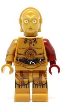 УНИКАЛЬНАЯ ФИГУРКА C-3PO LEGO STAR WARS BRICKS C-3PO