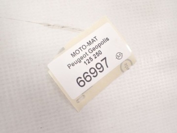 Подставка для ног [L] комплект заднего пассажира Peugeot Geopolis 125