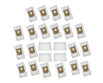 20 x Worki + 4 x filtry do Electrolux Philips AEG