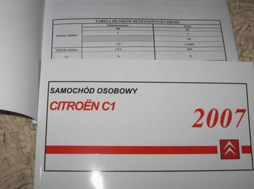 CITROEN C1 naprawa obsługa poradnik toyota aygo peugeot 107