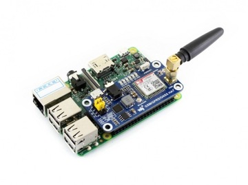 GSM GPRS GNSS GPS Bluetooth HAT для Raspberry Pi