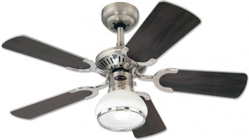 WENTYLATOR WIATRAK SUFITOWY ŻYRANDOL LAMPA RADIANC