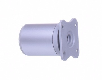 NÓŻKA NOGA STOPKA MEBLOWA ALUMINIOWA OKR. H-60
