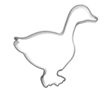 Foremka GĘŚ 6,4 cm - wykrawacz gąski, gąska, gęsi
