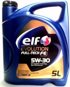 Olej ELF 5W30 EVOLUTION FULL-TECH FE 5L DPF