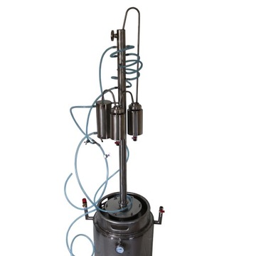 DESTYLATOR KEG 100 l PŁASZCZ WODNY AUTOMAT WLEW