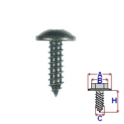 Wkręt montażowy Alfa Romeo BMW Fiat Lancia