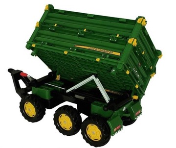 Rolly Toys Rolly Multi John Deere 3-осный прицеп-самосвал