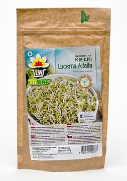 Nasiona kiełki LUCERNA Toraf 100g