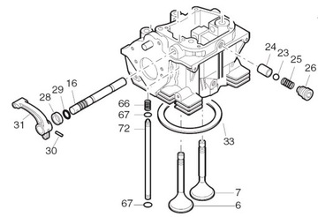 HATZ 04036600 Прокладка ГБЦ 0.8 1D80 1D81