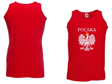 KOSZULKA ATHLETIC - POLSKA FRUIT OF THE LOOM XL