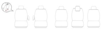 фото ориг. №2, Toyota corolla verso 2 covers skin special