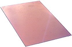 Płytka jednostronna laminowana miedzią 30x8cm - 2 sztuki
